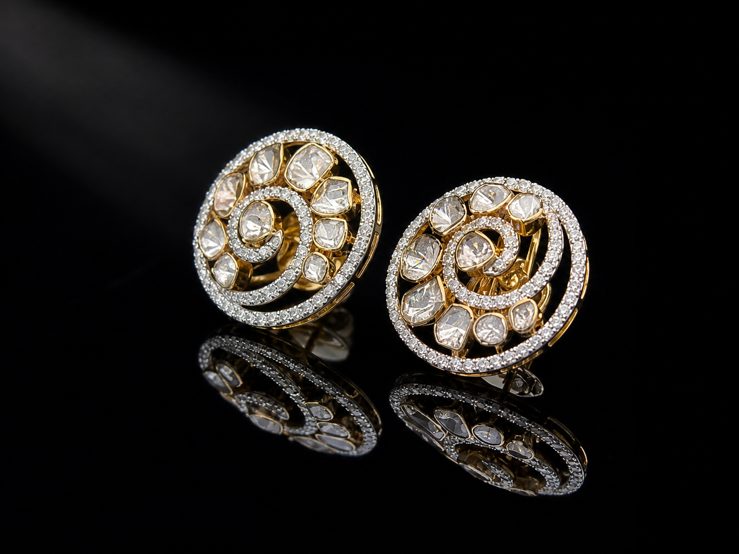 Celestial Swirl Earrings